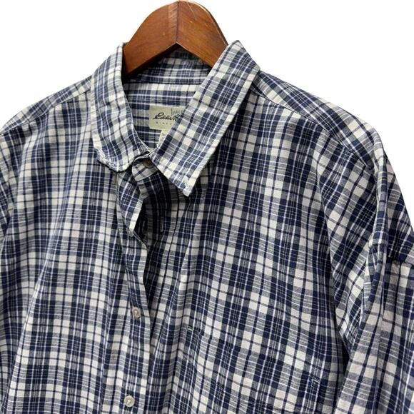 Vintage Eddie Bauer Men’s Big & Tall Canvas Shirt sz XXXL-Tall 3XL-T #H979 - Picture 7 of 10